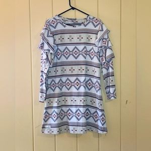 Simply Southern Large Ruffle Dress